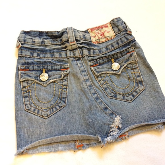 True Religion denim mini skirt - Picture 2 of 7